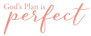 GOD'S PLAN IS PERFECT