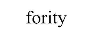 FORITY