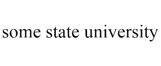 SOME STATE UNIVERSITY