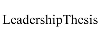 LEADERSHIPTHESIS