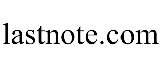 LASTNOTE.COM