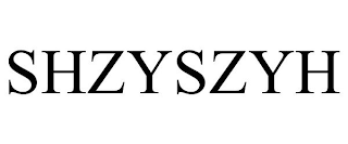 SHZYSZYH