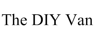 THE DIY VAN
