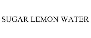 SUGAR LEMON WATER