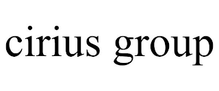 CIRIUS GROUP