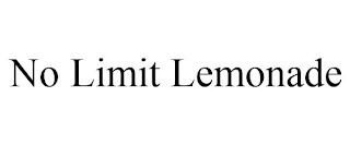 NO LIMIT LEMONADE