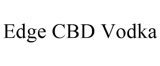 EDGE CBD VODKA