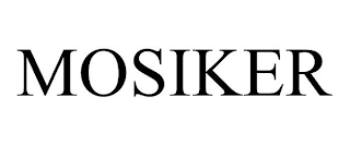 MOSIKER