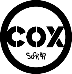 COX SUCKER