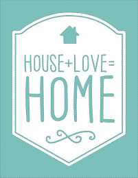 HOUSE+LOVE=HOME