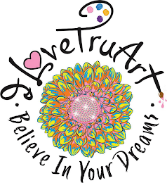 I LOVE TRUART · BELIEVE IN YOUR DREAMS ·