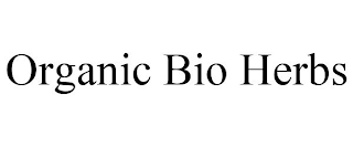ORGANIC BIO HERBS