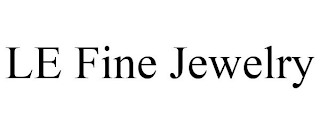 LE FINE JEWELRY