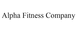 ALPHA FITNESS COMPANY