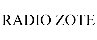 RADIO ZOTE