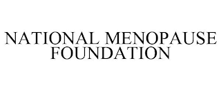 NATIONAL MENOPAUSE FOUNDATION