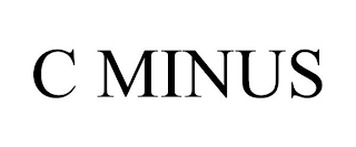 C MINUS