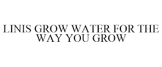 LINIS GROW WATER FOR THE WAY YOU GROW