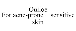 OUILOE FOR ACNE-PRONE + SENSITIVE SKIN