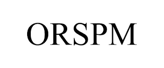 ORSPM