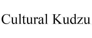 CULTURAL KUDZU