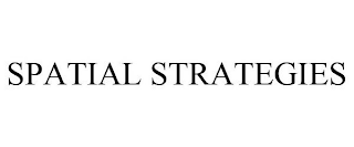 SPATIAL STRATEGIES