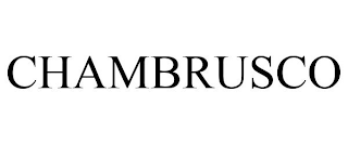 CHAMBRUSCO