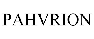 PAHVRION