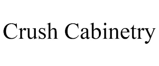 CRUSH CABINETRY