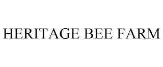 HERITAGE BEE FARM