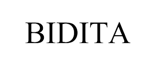 BIDITA