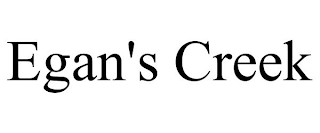 EGAN'S CREEK