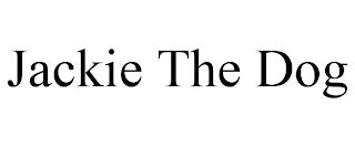 JACKIE THE DOG