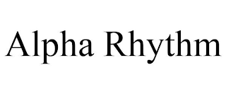 ALPHA RHYTHM