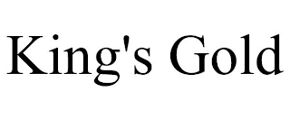 KING'S GOLD