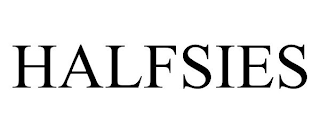 HALFSIES