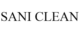 SANI CLEAN