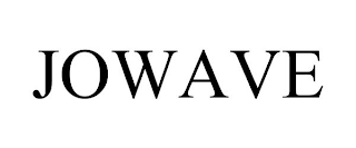 JOWAVE