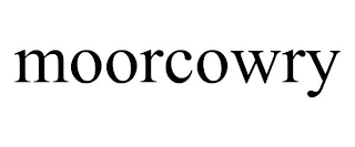 MOORCOWRY