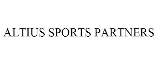 ALTIUS SPORTS PARTNERS