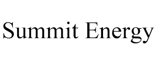 SUMMIT ENERGY