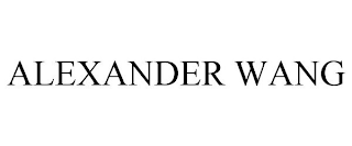 ALEXANDER WANG