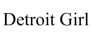 DETROIT GIRL