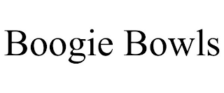 BOOGIE BOWLS