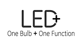 LED+ ONE BULB + ONE FUNCTION