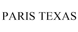 PARIS TEXAS