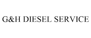 G&H DIESEL SERVICE