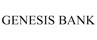 GENESIS BANK