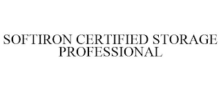 SOFTIRON CERTIFIED STORAGE PROFESSIONAL