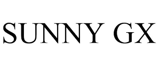 SUNNY GX